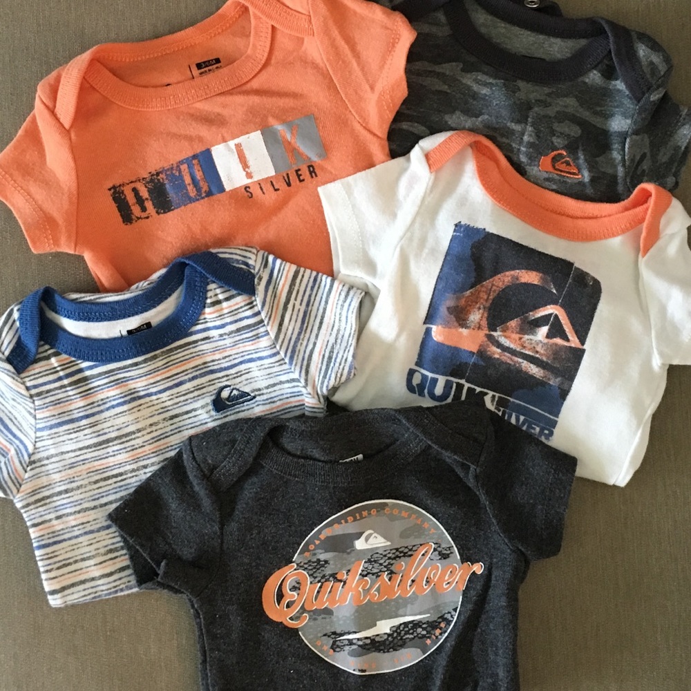 Quicksilver 5pk Onsies
